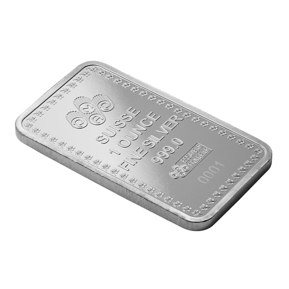 Pamp 2024 Diwali - Lakshmi & Peacocks 1oz Pure Silver Bar