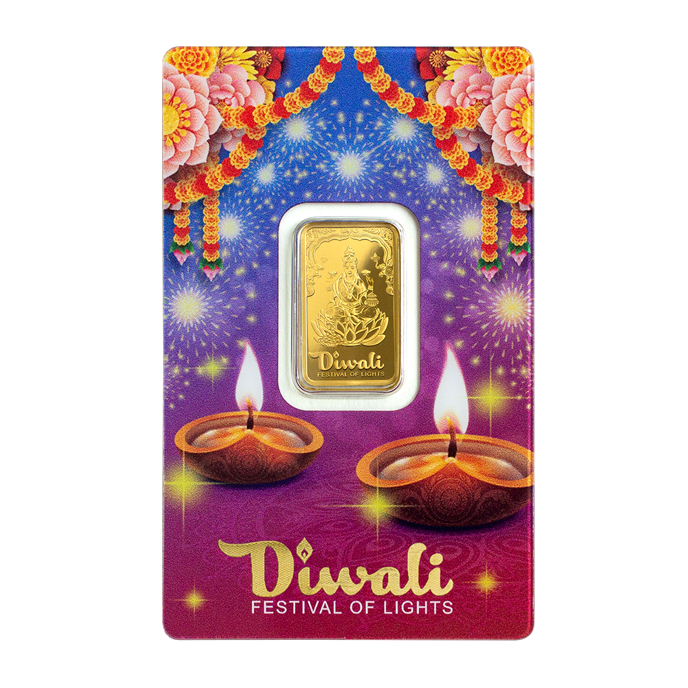 Pamp Diwali 2023 - Lakshmi 5g Pure Gold Bar