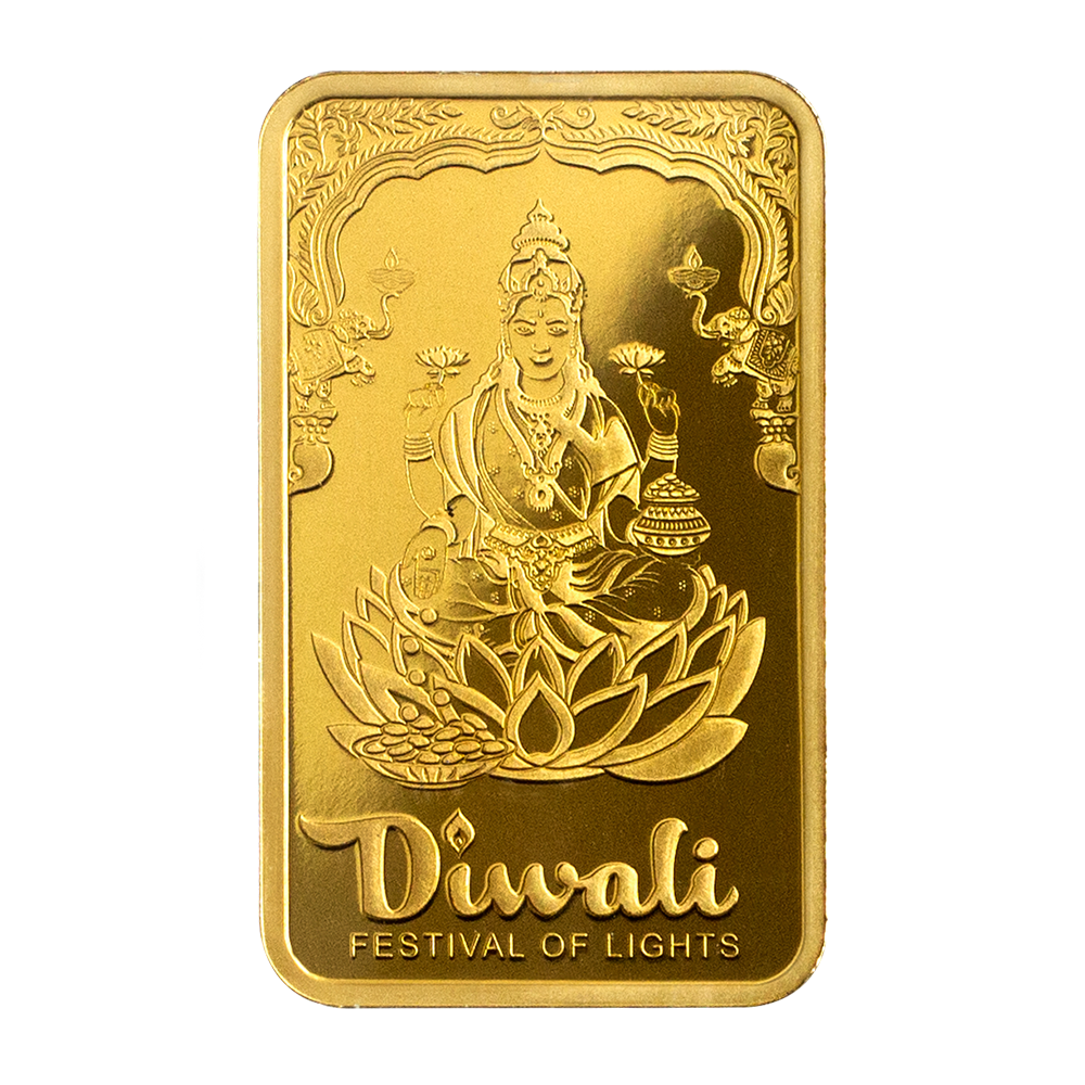 Pamp Diwali 2023 - Lakshmi 5g Pure Gold Bar