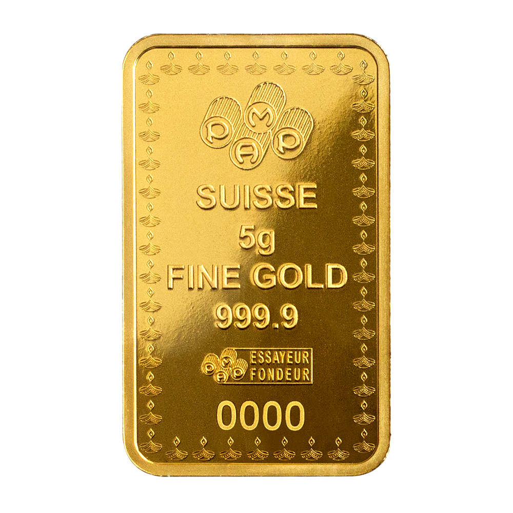 Pamp Diwali 2023 - Lakshmi 5g Pure Gold Bar