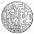 1 oz Silver Round - Bitcoin