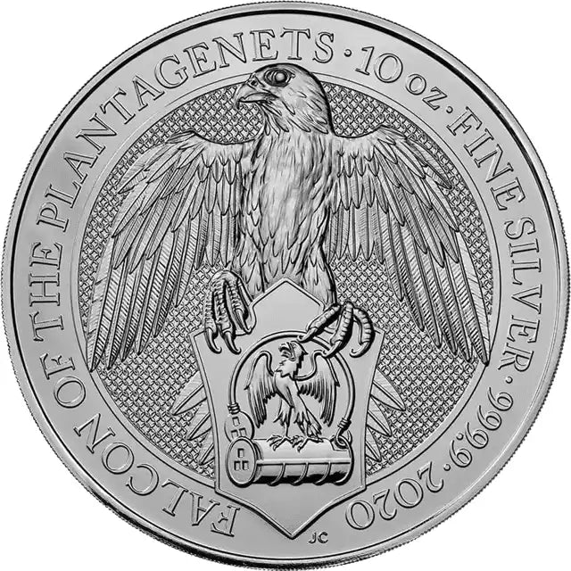 2020 10 oz Silver Queen's Beasts Falcon