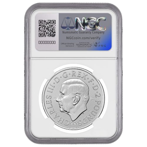 2025 Britannia & Liberty 1 oz Silver NGC MS70 First Day of Issue