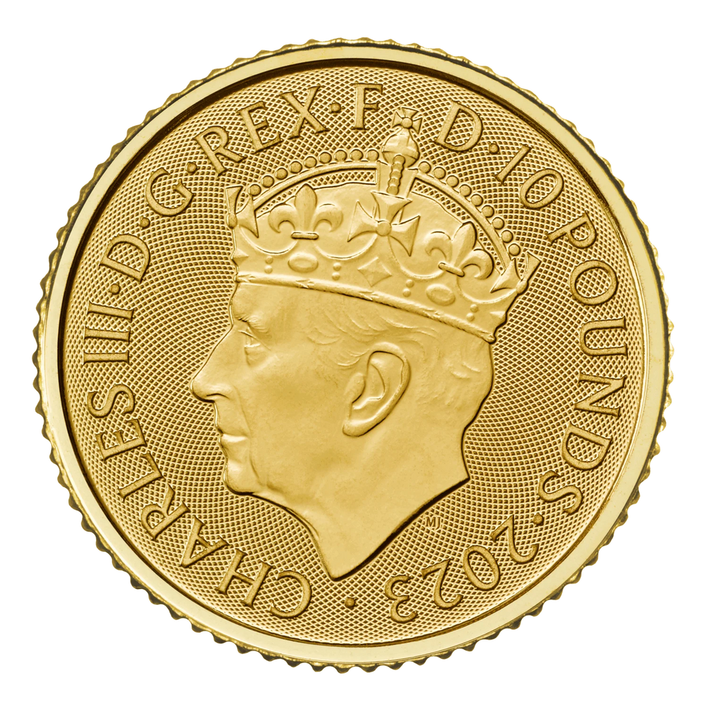 The Coronation of His Majesty King Charles III 2023 1/10oz Gold Bullion Coin