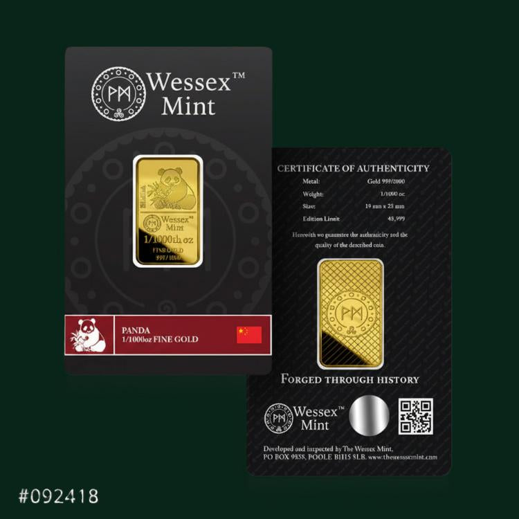 Wessex Mint 1/1000th oz Panda