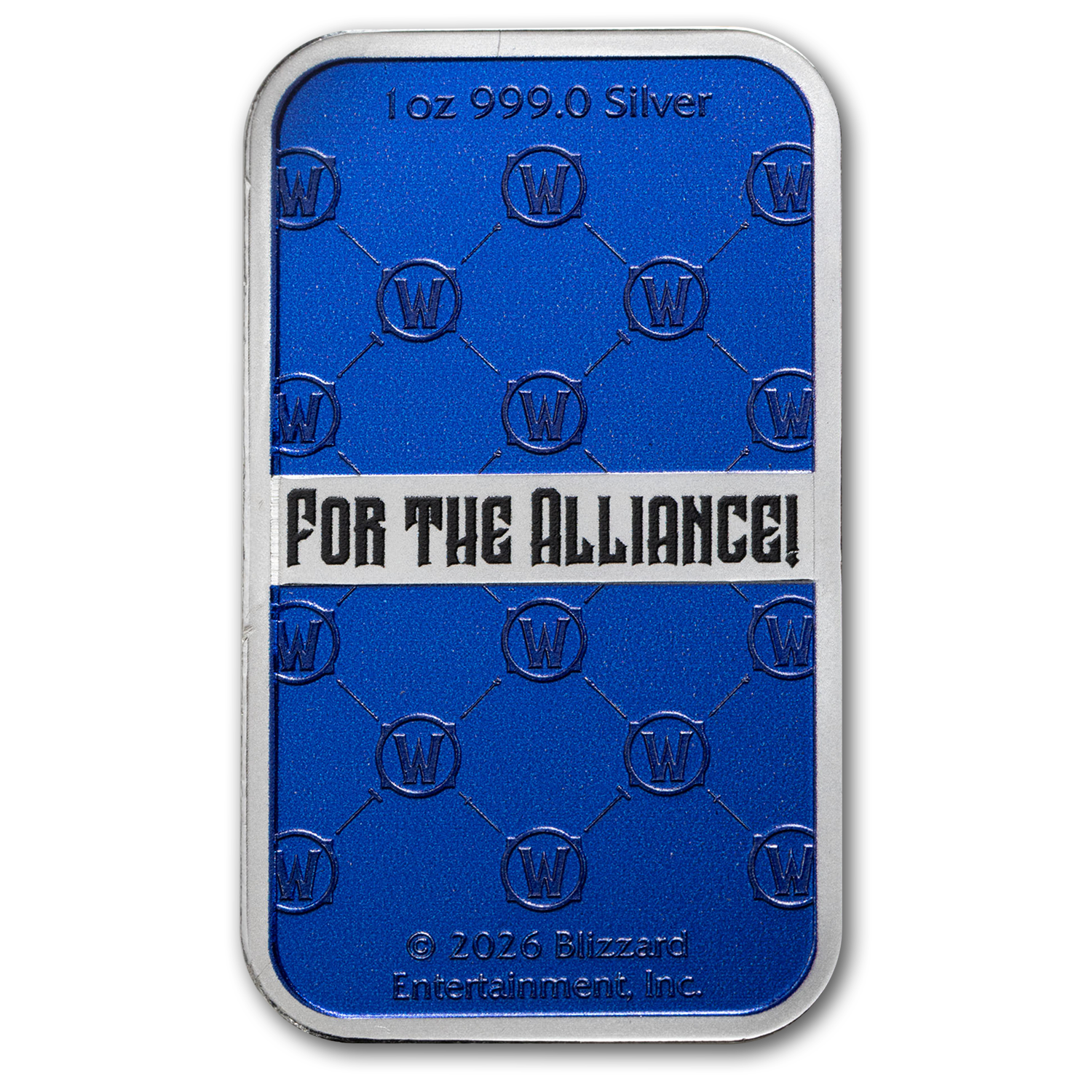 World of Warcraft Alliance 1oz Fine Silver