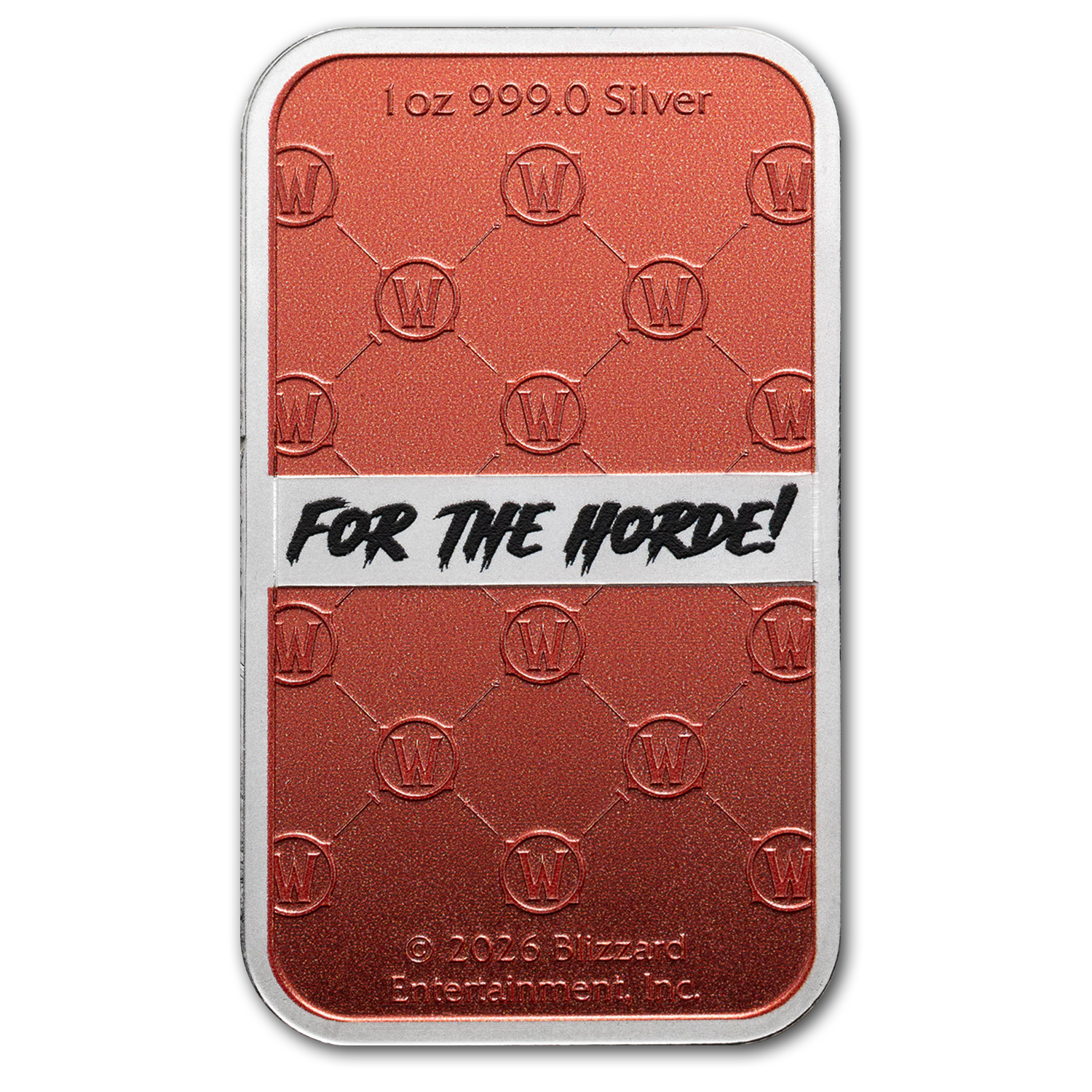 World of Warcraft Horde 1oz Fine Silver