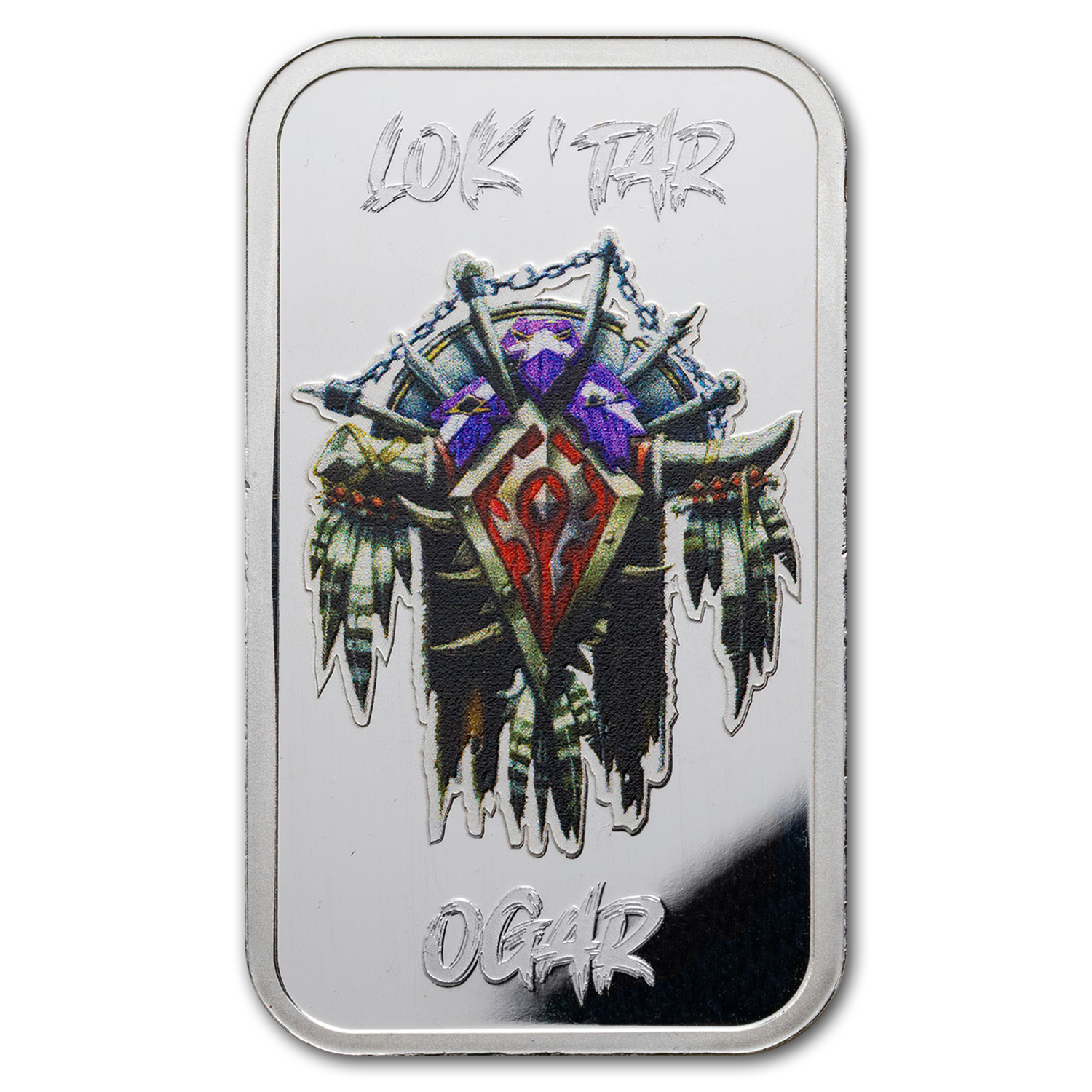 World of Warcraft Horde 1oz Fine Silver
