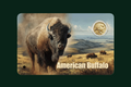 AMERICAN BUFFALO 1/200 Oz Gold Coin in Card 30$ Liberia 2026
