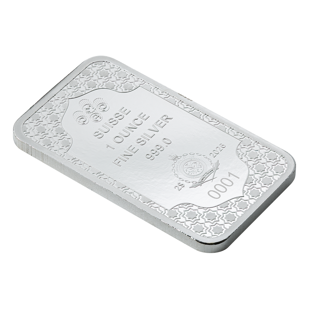 Pamp 1oz Silver Bar Eid Mubarak
