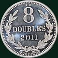 8 Doubles Silver bullion