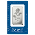 PAMP Suisse Rosa 1 oz Silver Bullion Bar